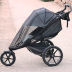 Thule urban glide med tinkafu sitt insektsnetting på