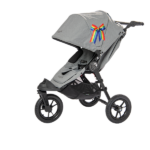 Prideflaggsløyfe til barnevognen