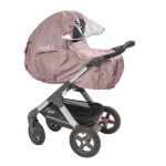 Regntrekk barnevogn Tinkafu rosa