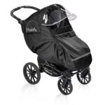 Tinkafu regntrekk til barnevogn på Emmaljunga i fargen svart