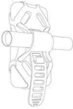 Mobiltelefonholder til barnevogn og sykkel