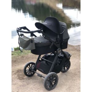 Tinkafu Solskjerm og organizer på Baby Jogger City Elite liggedel