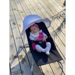 Tinkafu solskjerm på vippestol