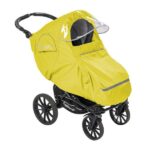 Tinkafu regntrekk med skjerm til barnevogn fra tinkafu gul på emmaljunga sportsdel_result